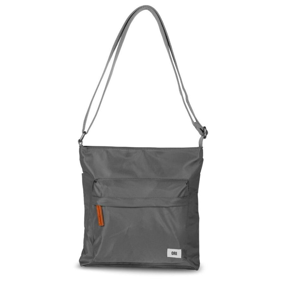 NEW ORI London Kennington Recycled Gray Waterproof Nylon Crossbody Travel Bag